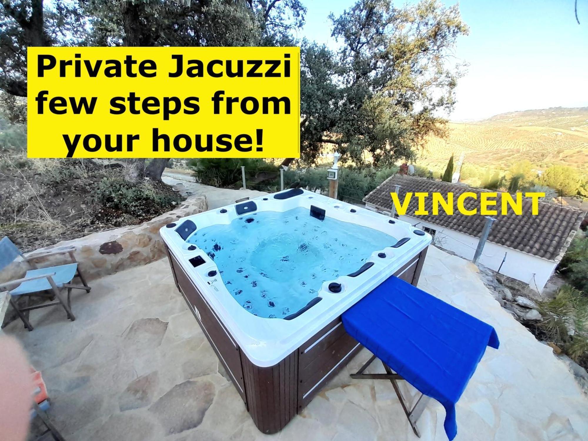 Rural Cottage, With Pool & Optional Private 6 Guests Jacuzzi Tolox Eksteriør billede